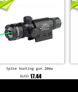 Спайк JG9-R/G AR 15 aimpoint тактические регулируемые зеленые лазерные прицелы с регулировкой отклонения и точечным переключателем