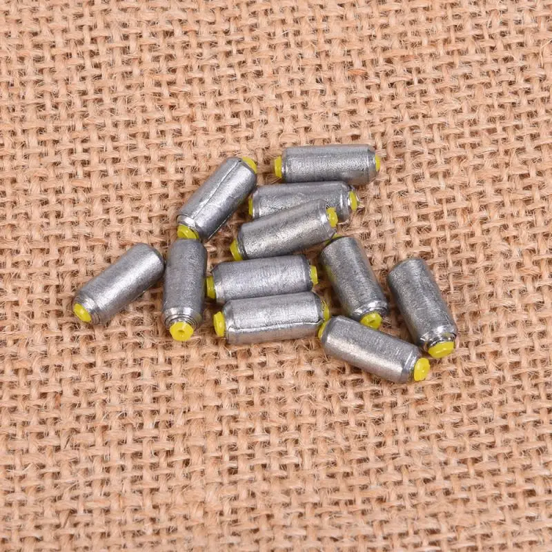 

50PCS Fishing Lead Fall Sinker Hook Connector Opening Mouth Line Weights Round Shot Split 1/2/2.5/3/3.5/4g