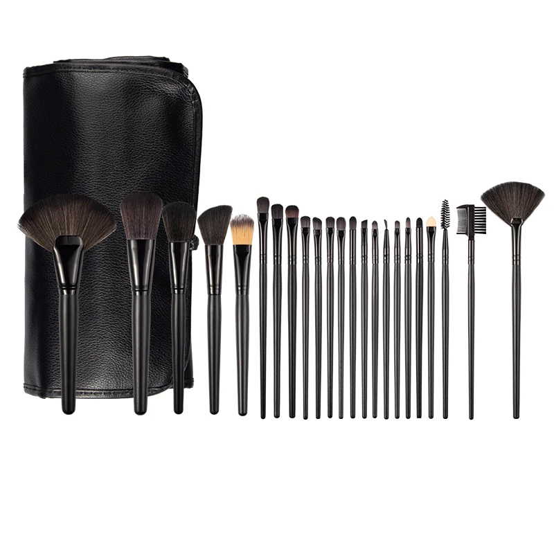 

2019 Anmor 24PCS New Makeup Brushes Set Foundation Soft Synthetic Hair Powder Contour Eyeshadow Eyebrow Brush Brochas Maquillaje