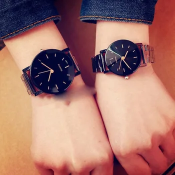 

Non-mechanical quartz watch men's watch relogio masculino watch men relogio feminino mens watches Steel Belt HOT SALE