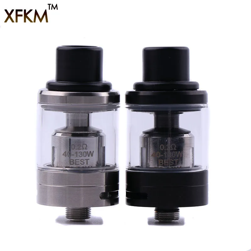 

XFKM NEW subohm V Tank Atomizer 2.0ML 510 Thread 0.2ohm t6 coil Atomizer Tank with VS TFV8 baby TFV12 Top refill 22mm