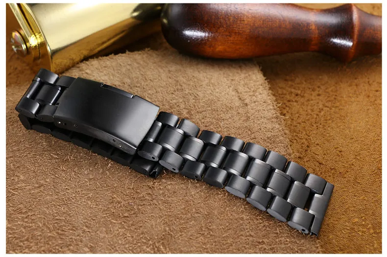 Universal Stainless Steel Waterproof Watch Strap Bracelet with Tool