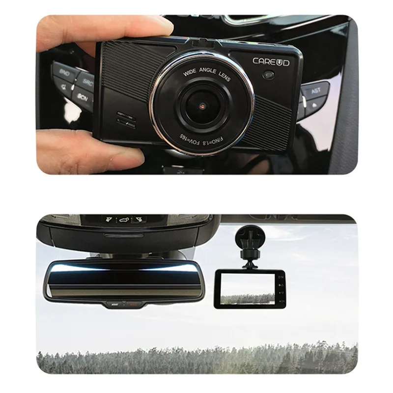 CAREUD RV 890 3 0 дюймовый 1080P VGA Full HD DVR Автомобильный видеорегистратор циклическая