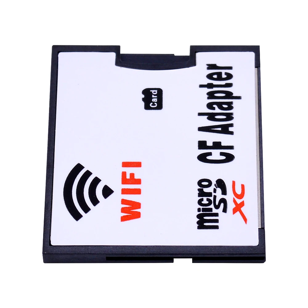 Wifi карта памяти TF Micro SD для CF адаптер компактный флэш-карт MicroSD Micro SDXC SDHC тип I конвертер для цифровой камеры