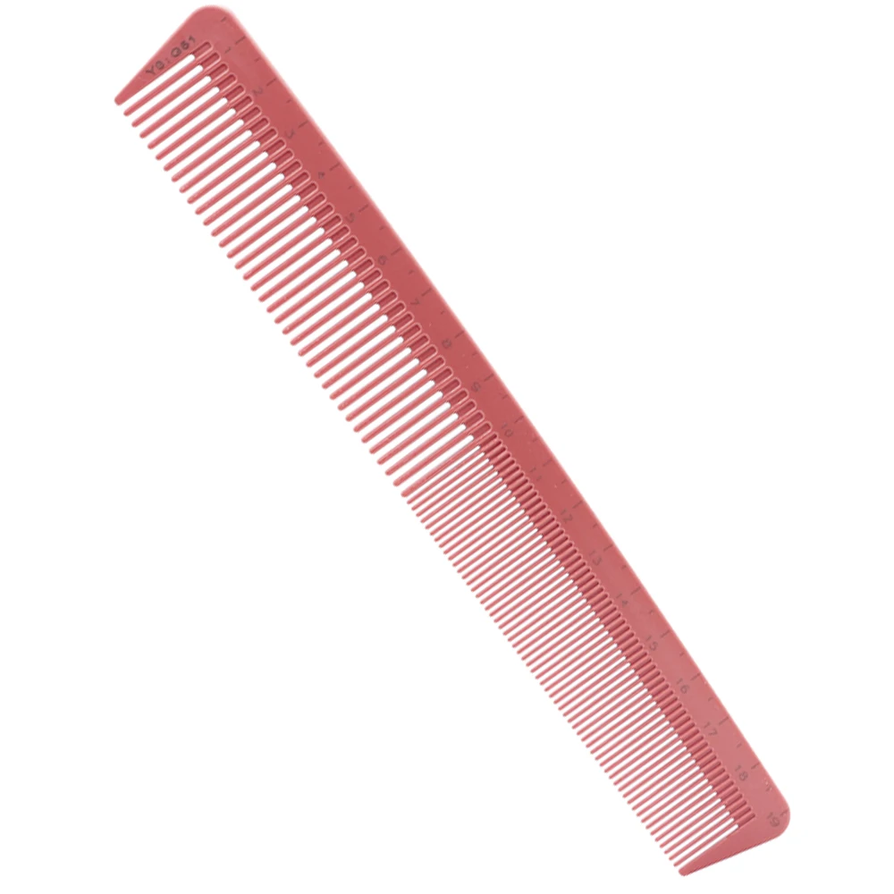 CestoMen салон Антистатическая углеродная Расческа для стрижки волос весы измерительный хвост расческа с лазерной меркой весы парикмахерские расчески