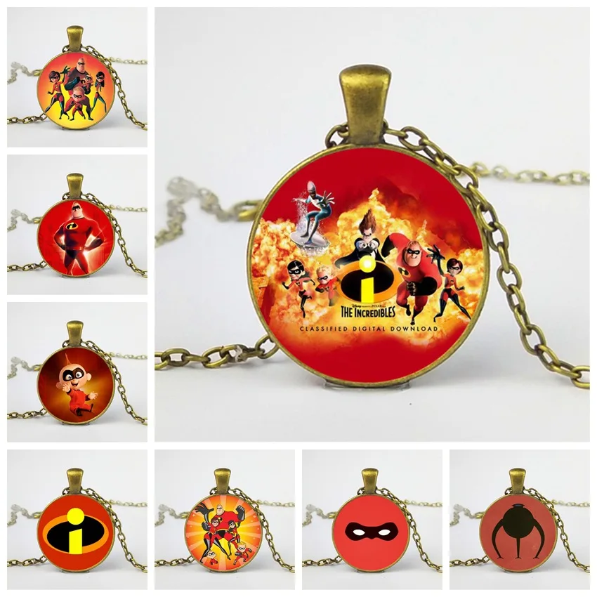 

Fast 20Pcs Good Quality New Style Incredibles Necklace Gift For Man Women Jewelry Necklace Chain