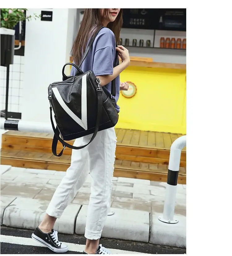 Модный дизайн, женский рюкзак, высокое качество, Молодежные кожаные рюкзаки для девочек-подростков, женская школьная сумка через плечо, рюкзак E79