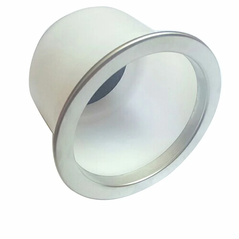 

Stainless Steel Edge White Plastic Drinks Holder with Drainage Hole for Marine Boat Motor Home