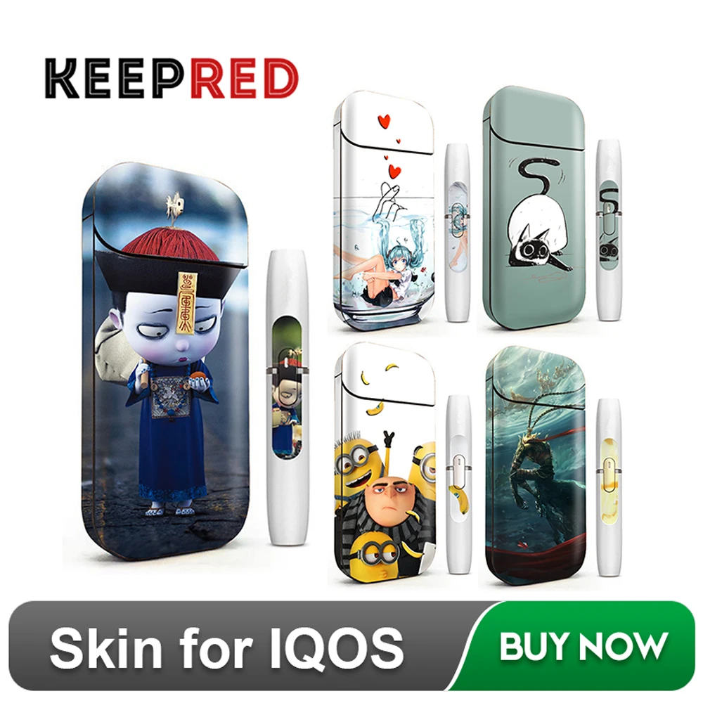 

KEEPRED Skin Sticker for IQOS 2.4 Plus for Vape Kit Electromic Cigarette Protector Accessories