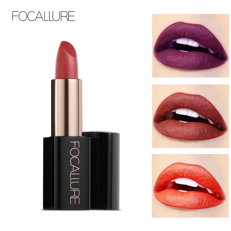

Focallure Lipstick Sexy Beauty Makeup matte lipstick Long Lasting Cosmetics Waterproof Lips Make Up Moisturizing Lipsticks 2018