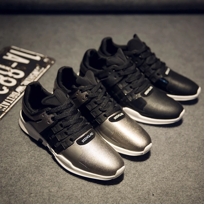 trendy mens black shoes