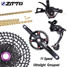 ZTTO 11 Speed Groupset Rear Derailleur Shifter Crankset Chain11-50T /52T Cassette Ultralight Freewheel Group Set VS M8000 M7000 nx bicycle derailleur bicycles groupset group set 1x11 speed 11 speed bicycle parts mtb group set mountainbike groupset