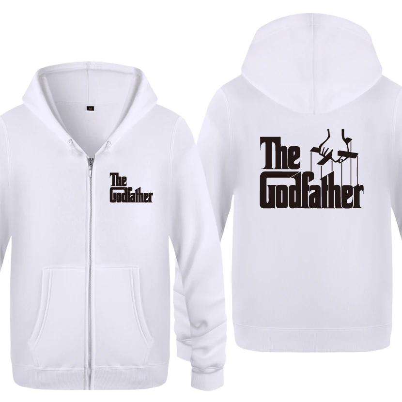 Movie The Godfather Creative Novelty Sweatshirts Men 2018 Mens Zipper