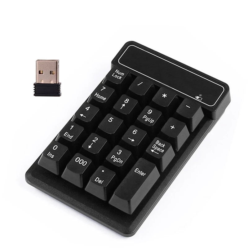 BLEL Hot 2.4G Wireless Digital Keyboard USB Computer