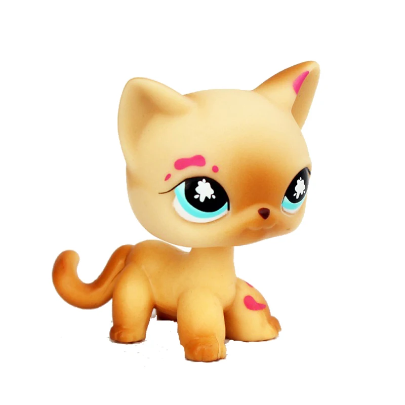 font b pet b font shop lps toys short hair cat 816 Muddy Brown standing