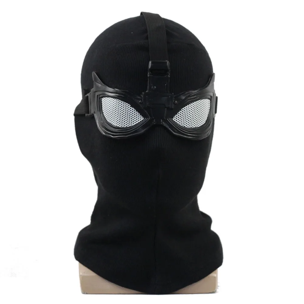 Супергерой Человек-паук 3 далеко от дома маска Человек-паук Обезьяна Черная шапка-маска вязаная маска прокрасться боевой костюм косплей реквизит