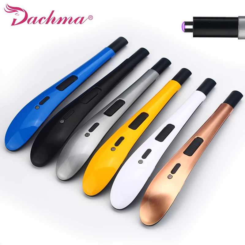 Buy Electric Lighter Windproof Lighters Igniter USB Rechargeable Electronic