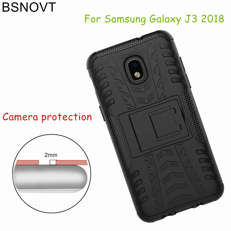 BSNOVT чехол для Samsung Galaxy J3 2018 мягкий держатель TPU Чехлы J337 чехлы телефонов |