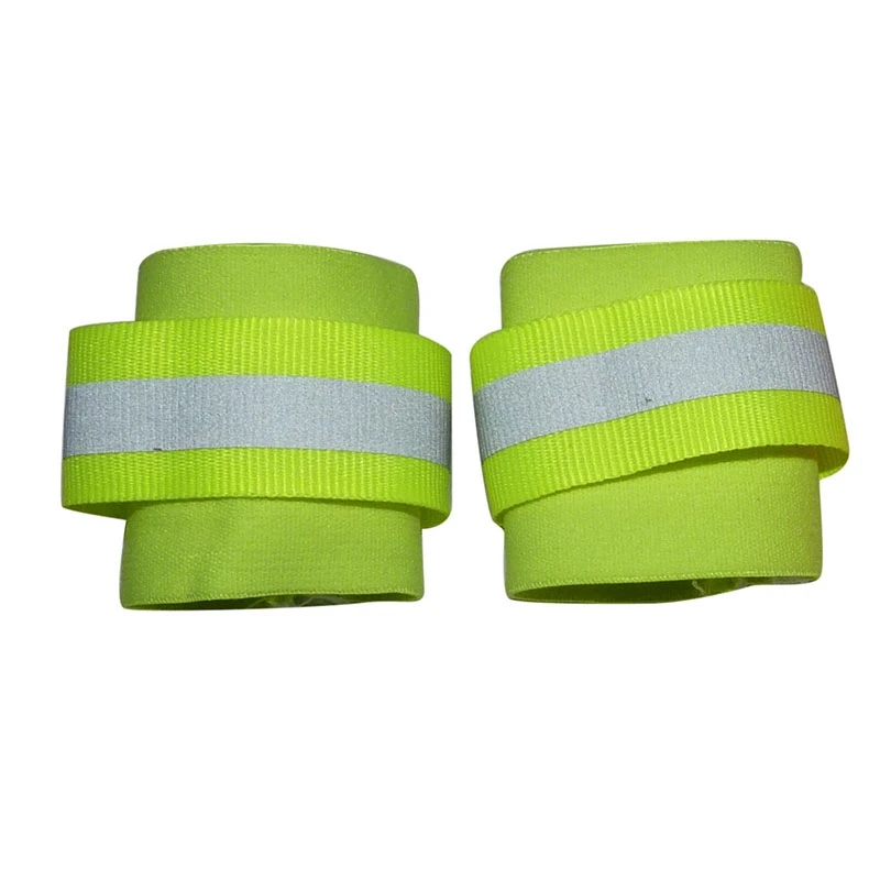 Fluorescence green Флуоресцентный чехол для собак, Защитный Браслет для собак, браслет для домашних животных, безопасная Ночная ходьба, носки на запястье для собак, аксессуары для домашних животных - Цвет: Fluorescence green