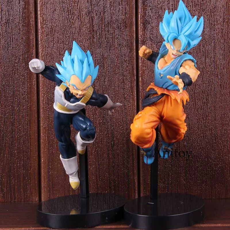 

Dragon Ball Super Broly Ultimate Soldiers the Movie-II/III Blue Hair Son Goku Vegeta Collectible Model Toy For Gift