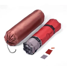 Thicken Self Inflating Sleeping Mat Outdoor Beach Camping Inflatable Mattress Moisture-Tent Pad Cushion high quality multiplayerpvc aluminum film moisture pad 2 2m side tent moisture pad picnic mat sleeping pad