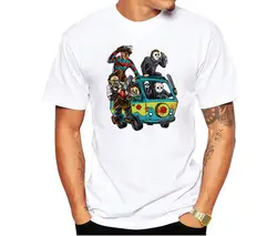 E-BAIHUI новая брендовая Футболка с принтом автомобиля мужские топы хип-хоп Повседневная забавная футболка с героями мультфильмов Homme Удобная