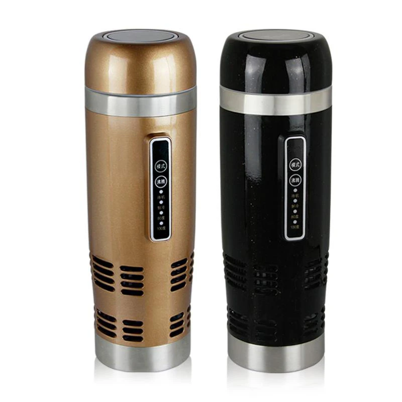 

2 in 1 Multi-function Car Electrical Appliances 420ML Vehicle Heating & Refrigeration Stainless Steel Cup 12/24V For Travel