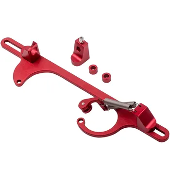 

Alloy Throttle Cable Bracket For Chevy for Ford W/ 4150 4160 Series Carb 350