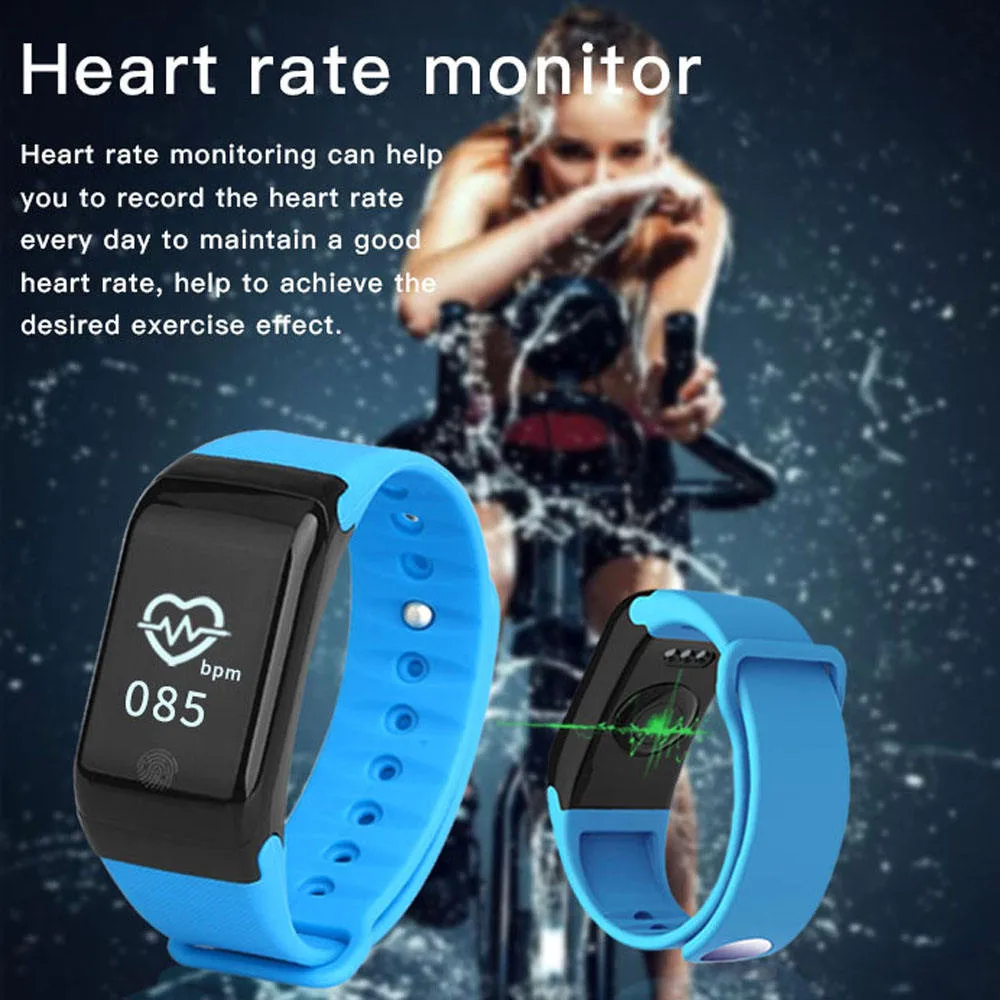 Новый 2019 новый дизайн кровяное Кислородное давление монитор сердечного ритма Шагомер Смарт часы браслет дропшиппинг