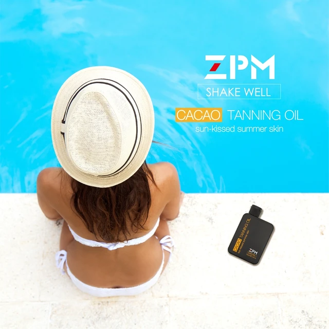 ZPM Moisturizing Tanning Oil SPF 6 3 4oz Bottle 1 Count Broad Spectrum UVA UVB Protection