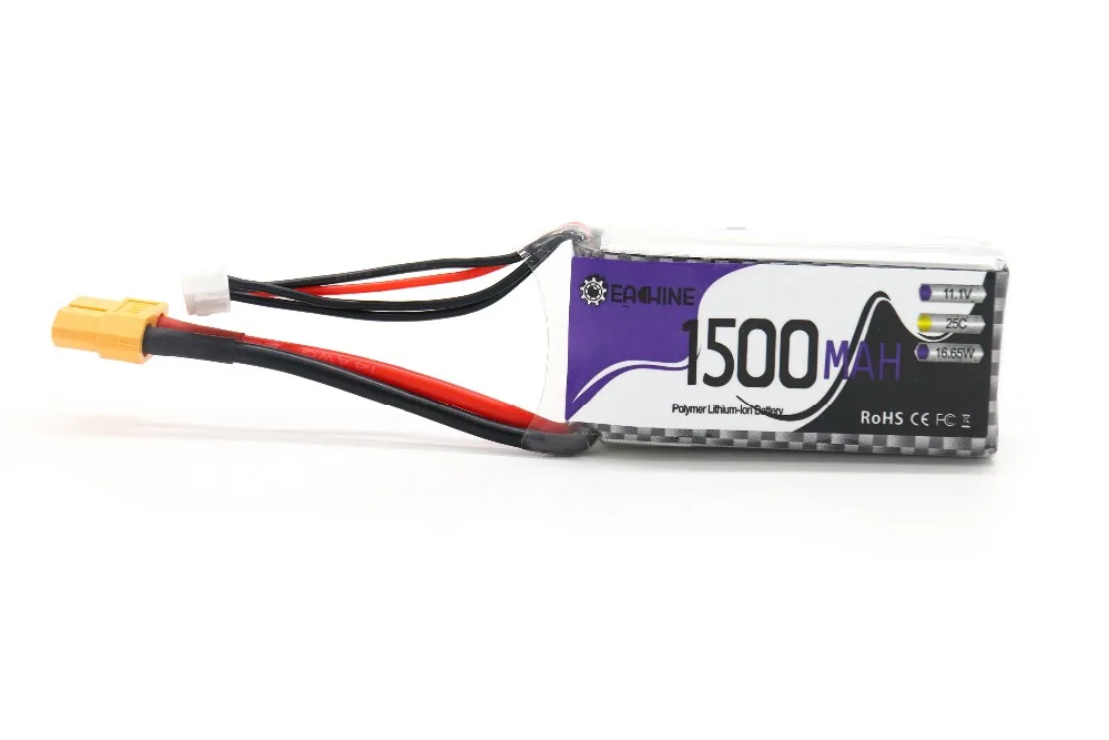 

TCMM X220 LiPo 3S 11.1V 1500mAh 25C Battery XT60 Plug Connector FPV Drone Part For FPV Racing Drone