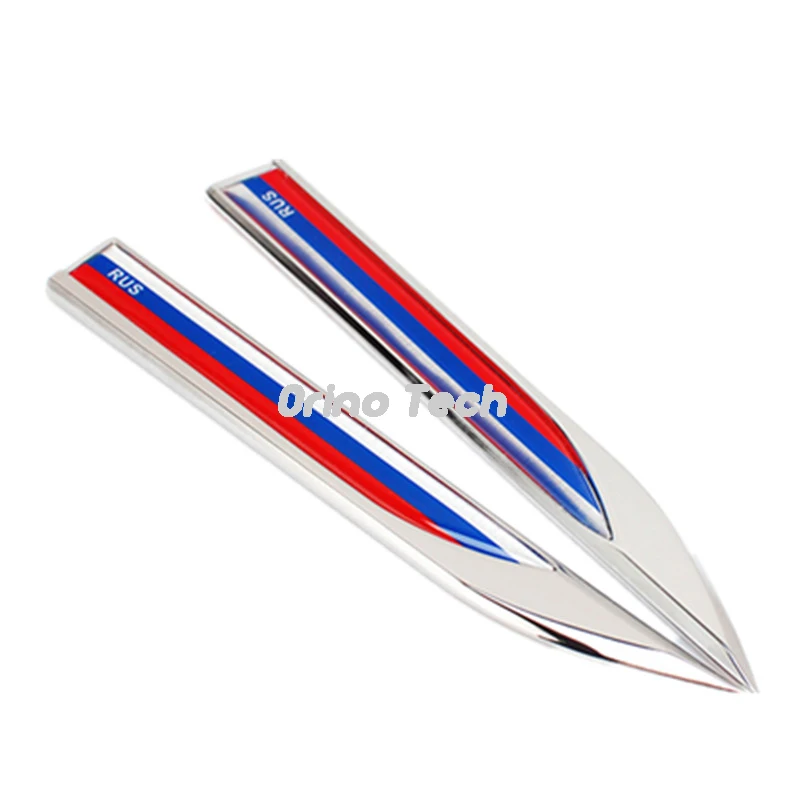 Russia Flag Badge Sticker-2