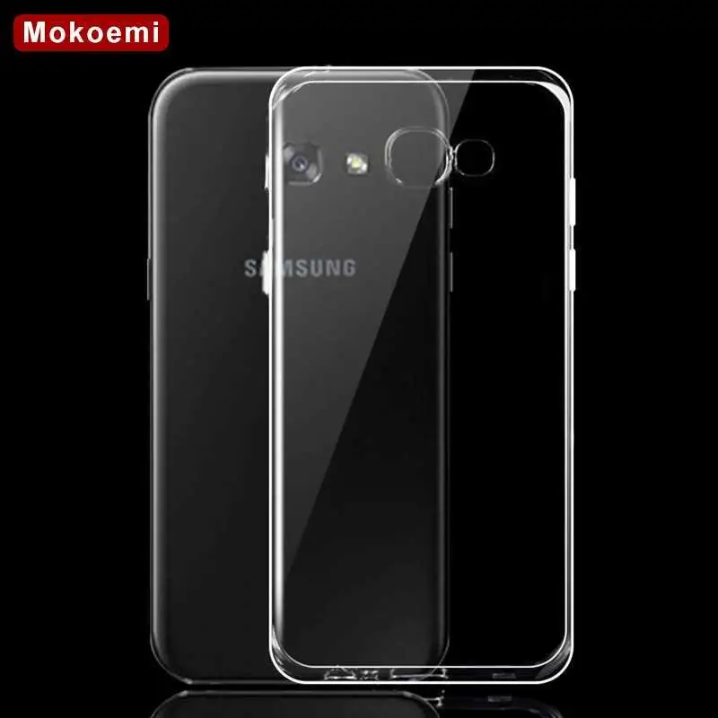 Ультратонкий Прозрачный мягкий ТПУ чехол Mokoemi 4 7 дюйма для Samsung Galaxy A3 2017 2016 A310 A320