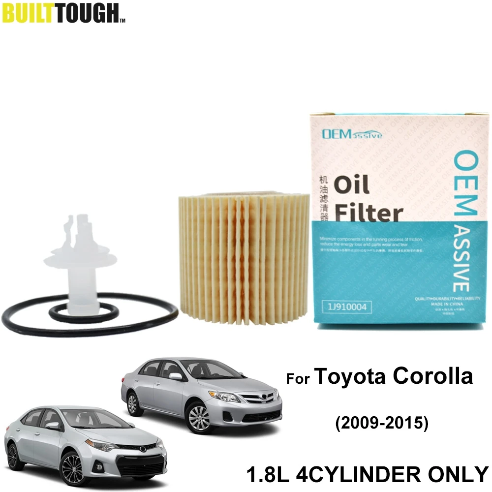 Filtro de aceite para Toyota Corolla 2009 2010 2011 2012 2013 2014 1.8L ...