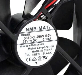 

Free Delivery.3610KL-05W-B50 Original 24V 0.20A 92 * 92 * 25MM fan drive