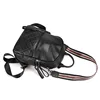 Zency 100 Genuine Leather Vintage Women Backpack Elegant Black Daily Holiday Knapsack Casual Travel Bags