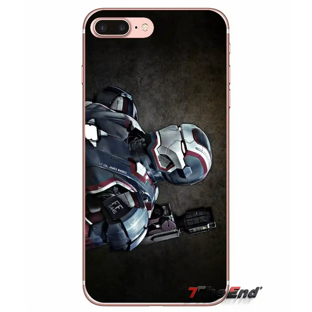 Soft Transparent Shell Covers War Machine Robot For Sony Xperia M2 M4 M5 E3 T3 Xa Z Z1 Z2 Z3 Z5 Compact Lg G4 G5 G3 G2 Mini