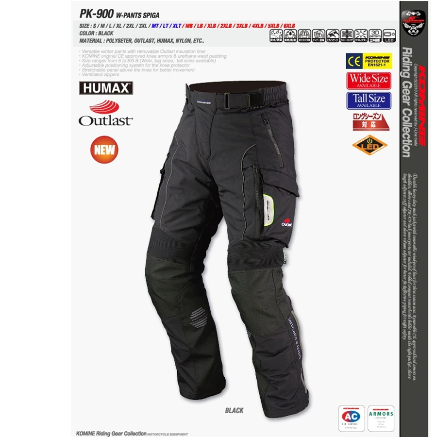 

Free shipping 1pcs Mens Oxford Windproof Waterproof CE Armoured Motorbike Motorbike Biker Trousers Motorcycle Pants