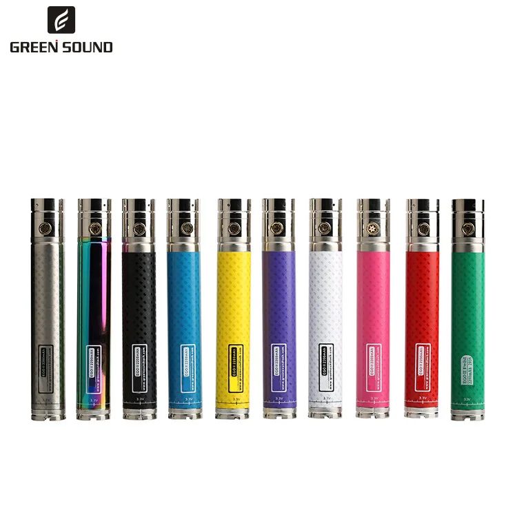 

Original GS Ego II Twist battery 2200mah e cigarette carbon fibre battery ego vv battery 3.3V-4.8V variable voltage