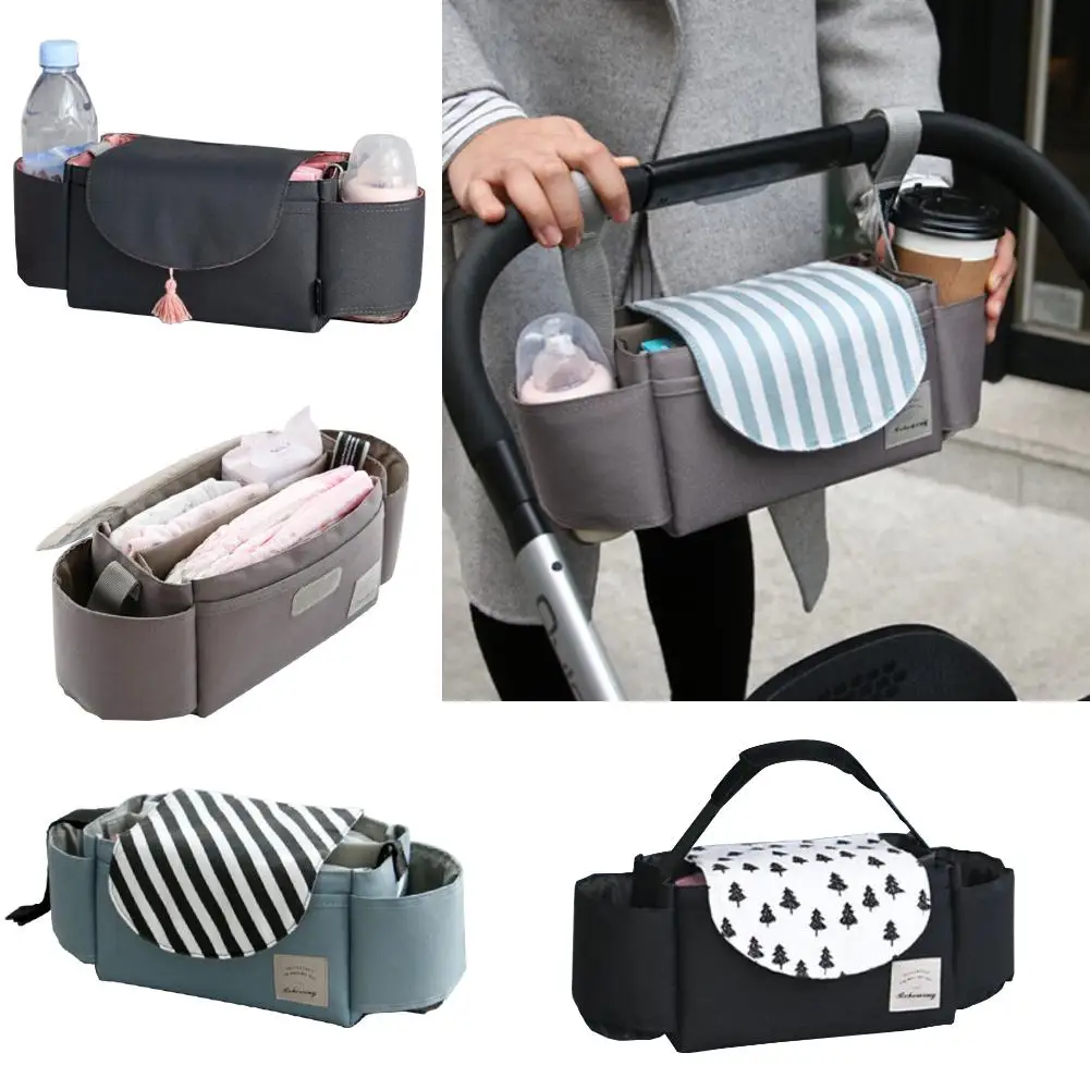 

Universal Baby Stroller Detachable Storage Bag Bottle Holder Organizer Pouch