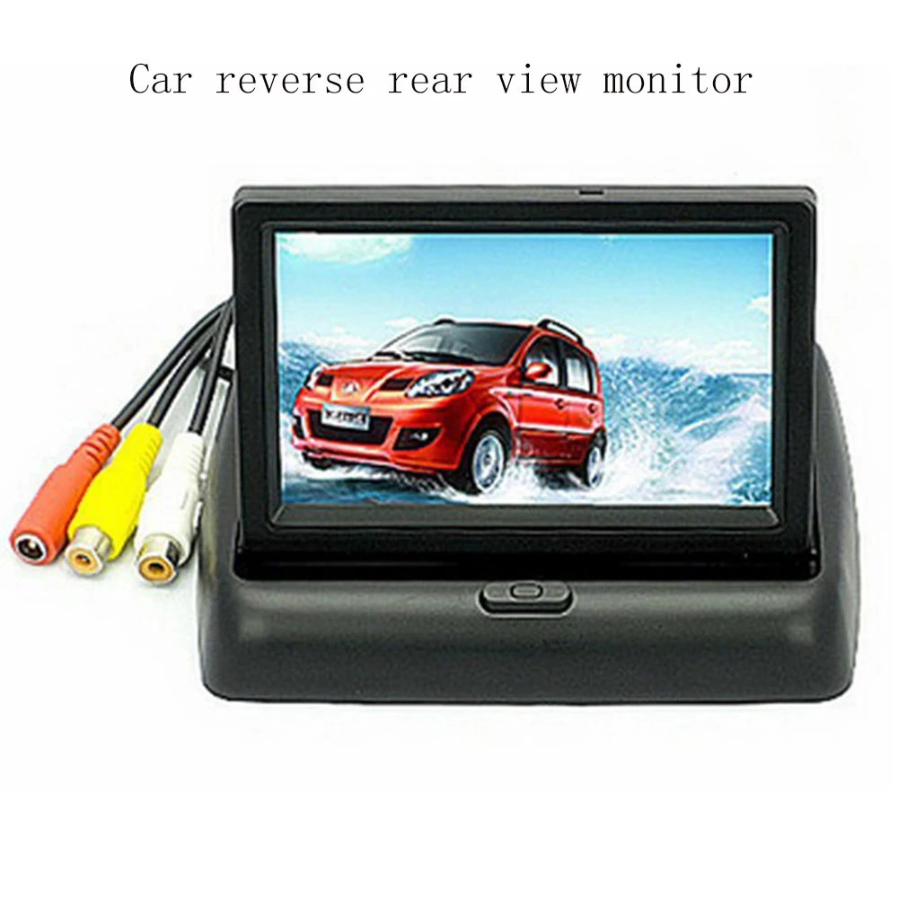 4.3 inch for Camera DVD VCR TFT Color Car Rearview monitor LCD display