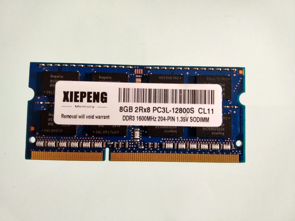 Оперативная память для ноутбука 4 Гб 1Rx8 8 ГБ DDR3 SODIMM 1600 МГц DELL Inspiron 17 3721 3737 5748 5749 5759 7548