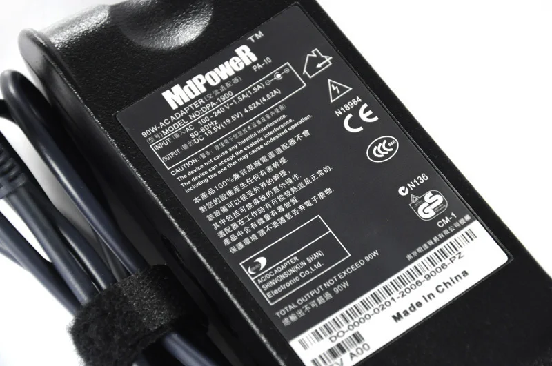 Блок питания для ноутбука DELL Latitude E5500 E5510 E5520 19 5 в а 90 Вт|laptop power|laptop power supply19.5v 4.62a |