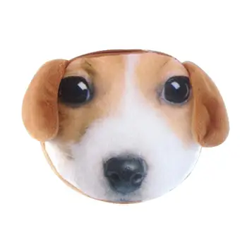 

Hot Women Cute Cartoon Dog Plush Coin Purse Card Keys Holder Zipper Mini Wallet Gift