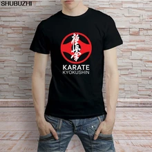 Каратэ кёкушин символ японского боевого искусства Футболка мужская футболка крутые повседневные мужские футболки унисекс Новинка shubuzhi футболка свободный размер sbz3081
