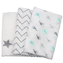 Baby Blanket Muslin Cotton Swaddle Soft Newborn Bath Towel Swaddling Blankets Multi Designs Functions Baby Bedding Wrap Blanket