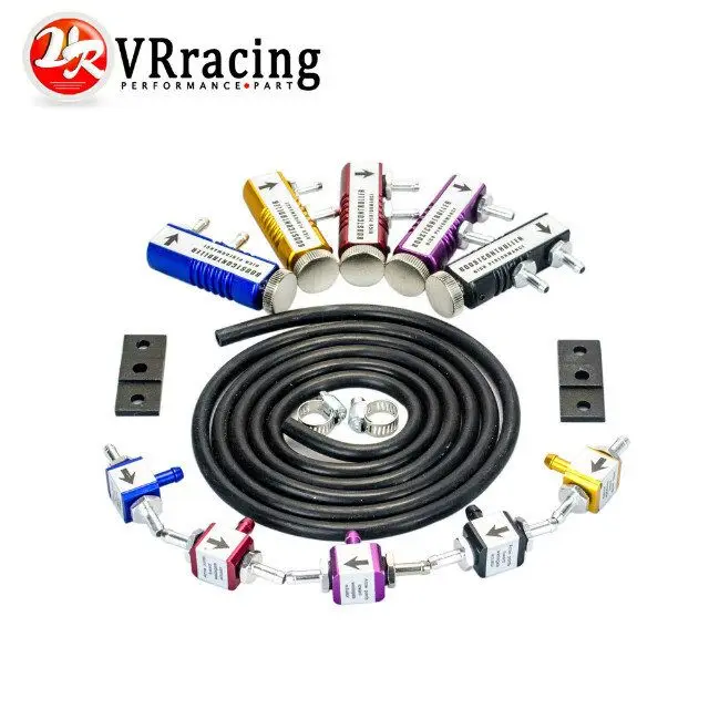 

VR RACING - UNIVERSAL ADJUSTABLE MANUAL TURBO BOOST CONTROLLER KIT 1-30 PSI IN-CABIN BOOST CONTROL VR3123