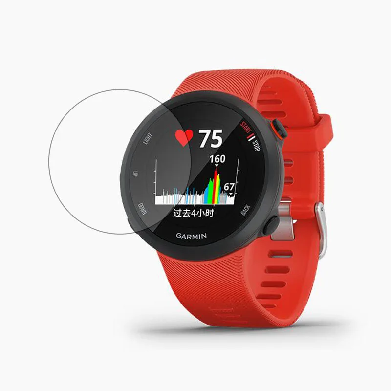 

Smartwatch Tempered Glass Protective Film Guard For Garmin Forerunner 45/45S FR45 Smart Watch Display Screen Protector Cover