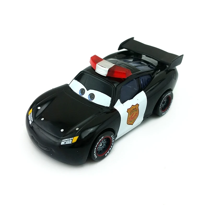 Disney Pixar Cars Police Lightning McQueen Metal Diecast ...