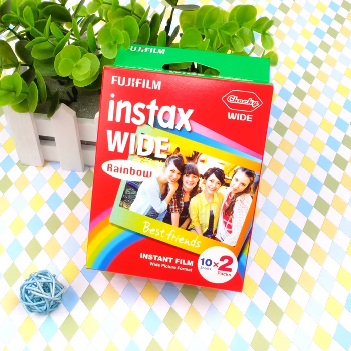 High-qulaity-Original-Fuji-Fujifilm-Instax-Instant-Wide-Film-20-Rainbow-Sheets-For-300-200-210(2)